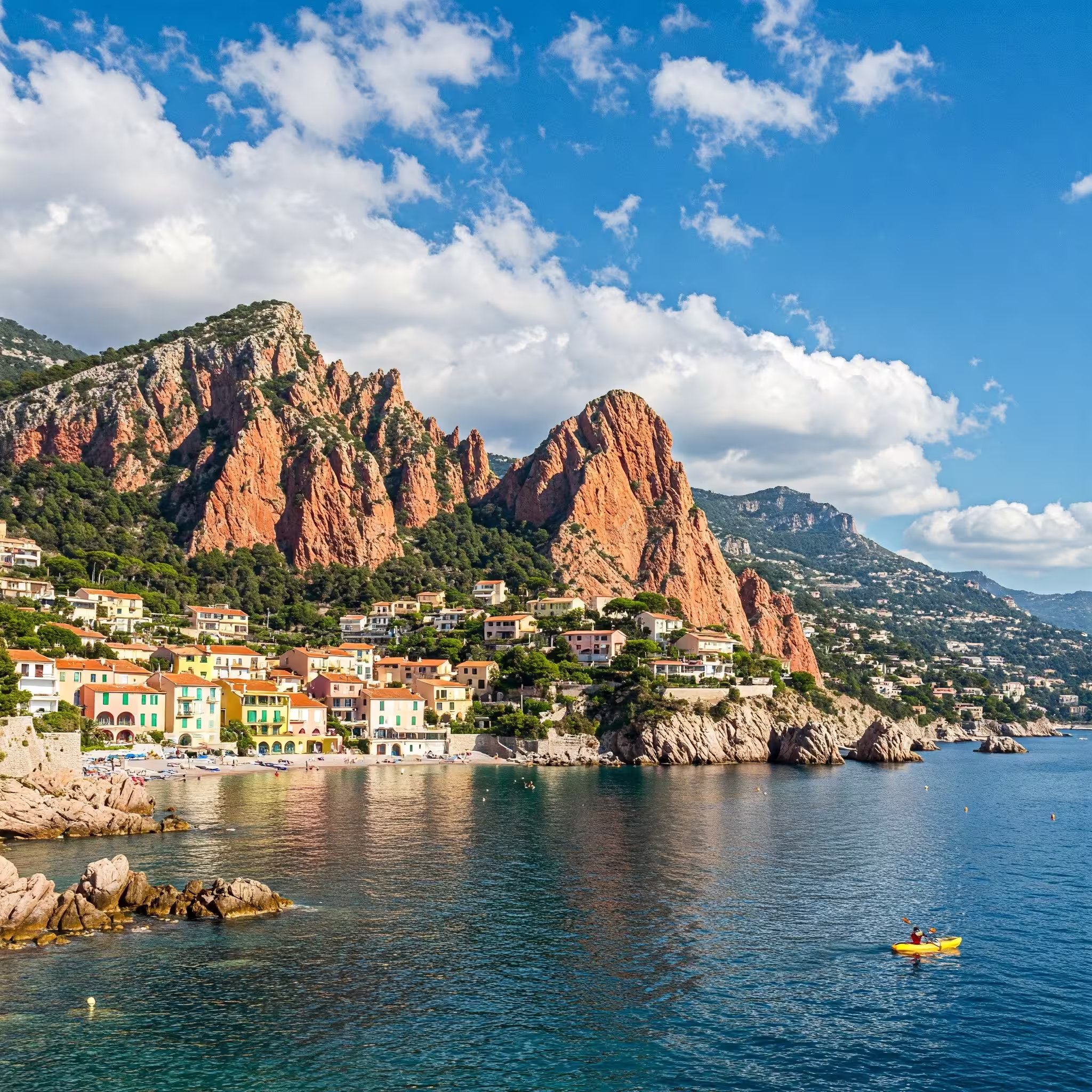 Vue sur la Côte d'Azur